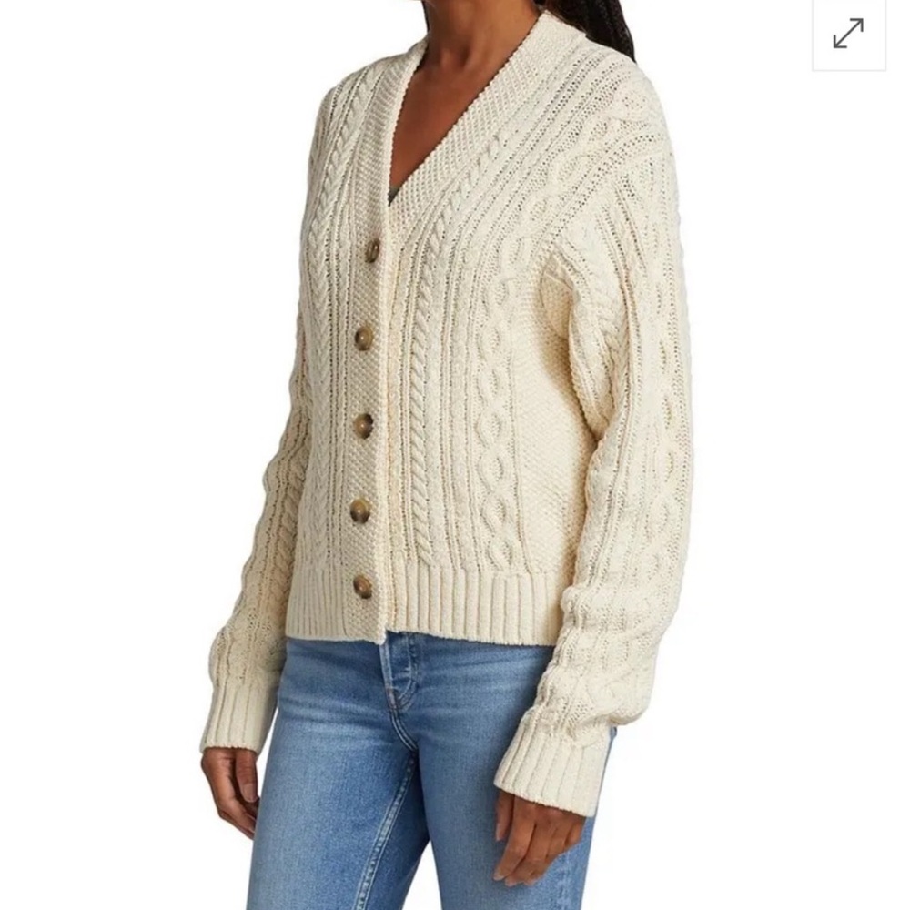 Re/Done Cable Knit Cardigan - Picture 7 of 8